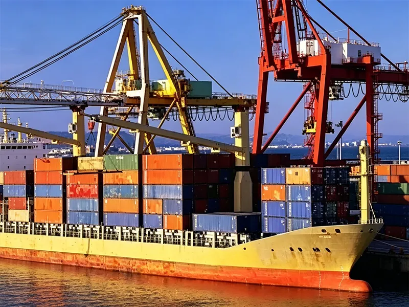 Machine shipping