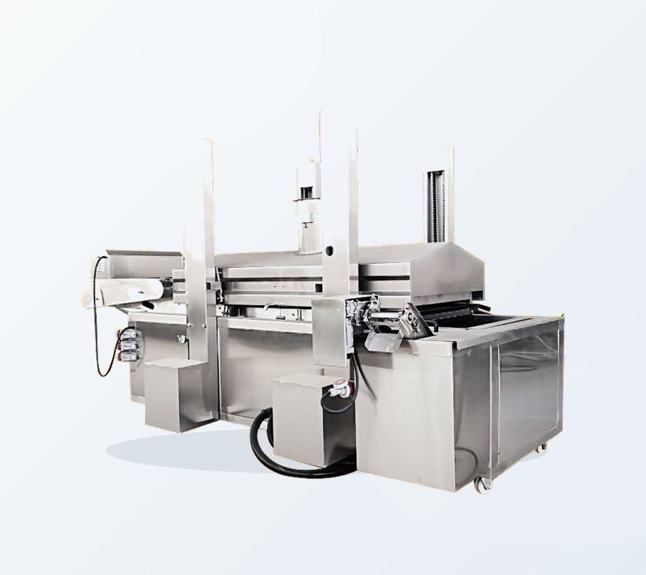 Industrial continuous frying machine