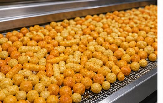 Snack foods frying application
