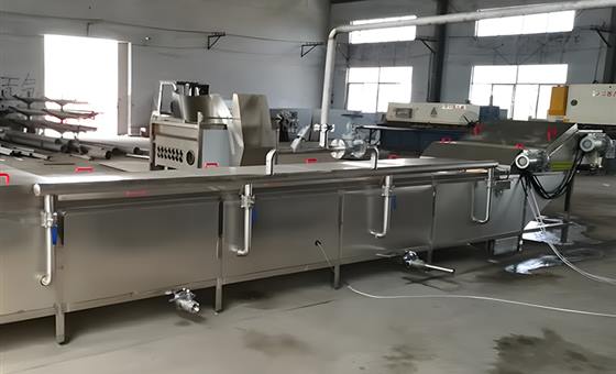 Food machinery equipment row