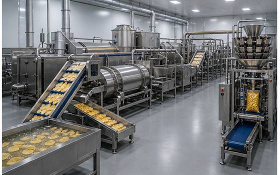 Potato chips production line