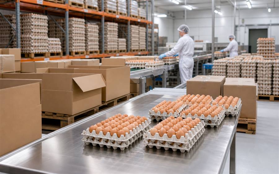 Egg distribution center