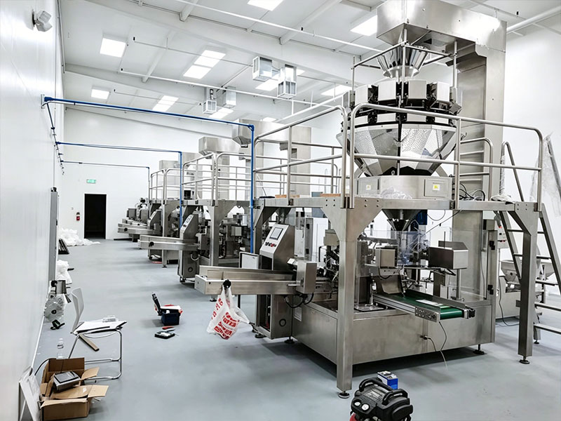 Garlic packing machine