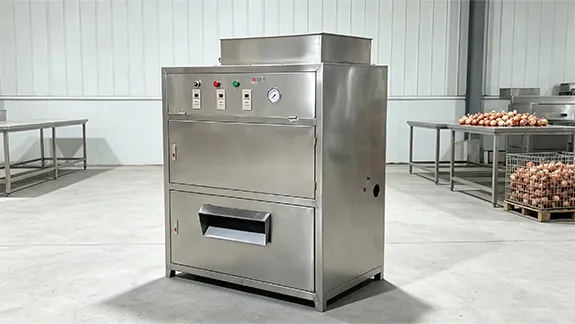 Barrel type onion peeling machine
