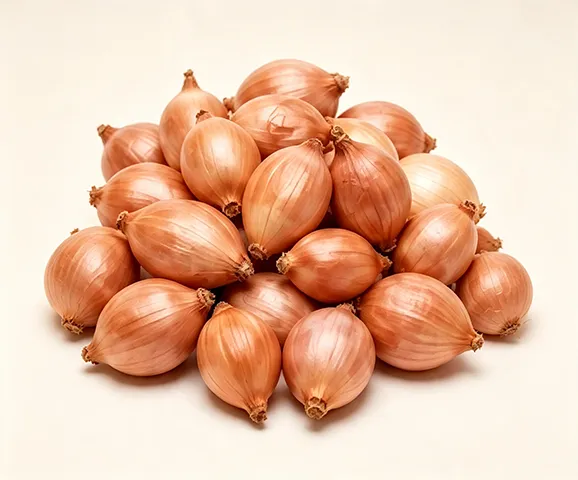 Pearl onions before peeling
