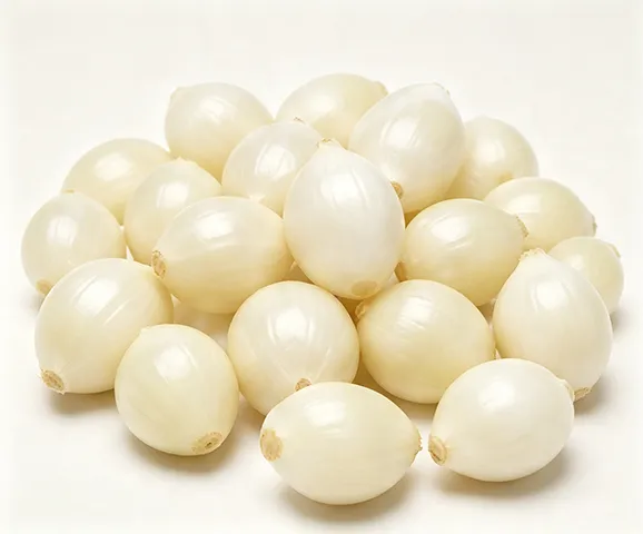 Peeled pearl onions
