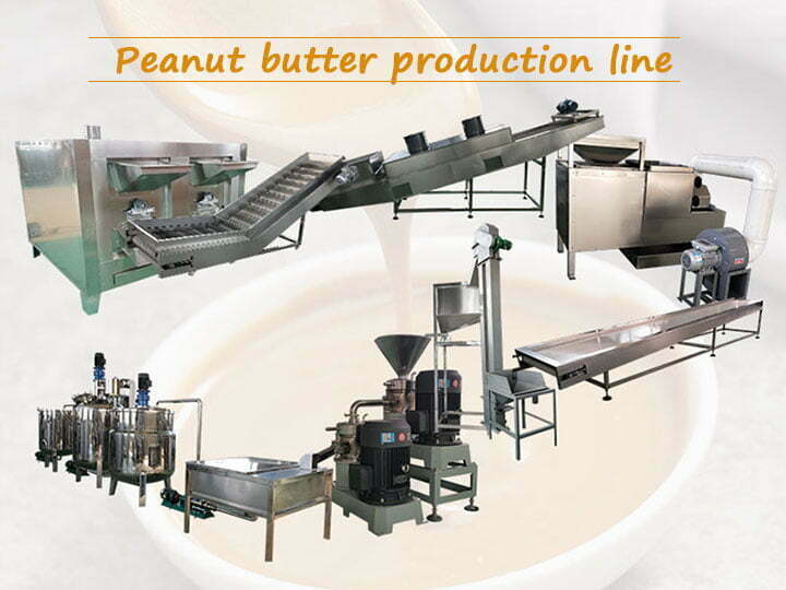 Automatic Peanut Butter Production Line