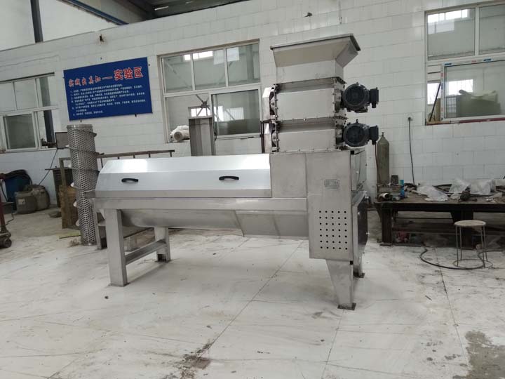 Pomegranate Peeling machine with double crusher
