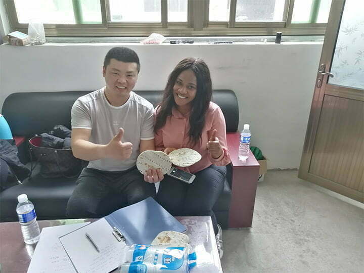 UAE customer visiting our factory