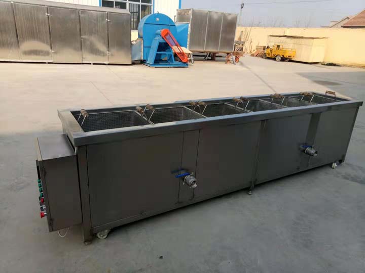 automatic deep fryer with six pots