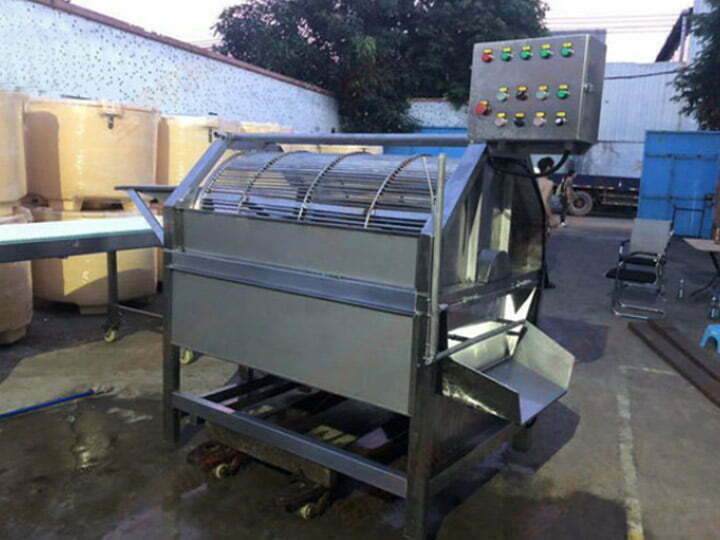 commercial fish scaler machine