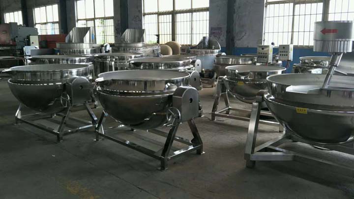 the Kettle in our factory