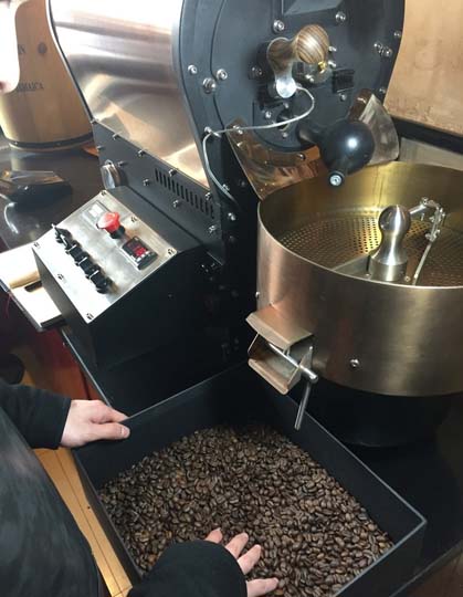 customer feedback from his coffee shop