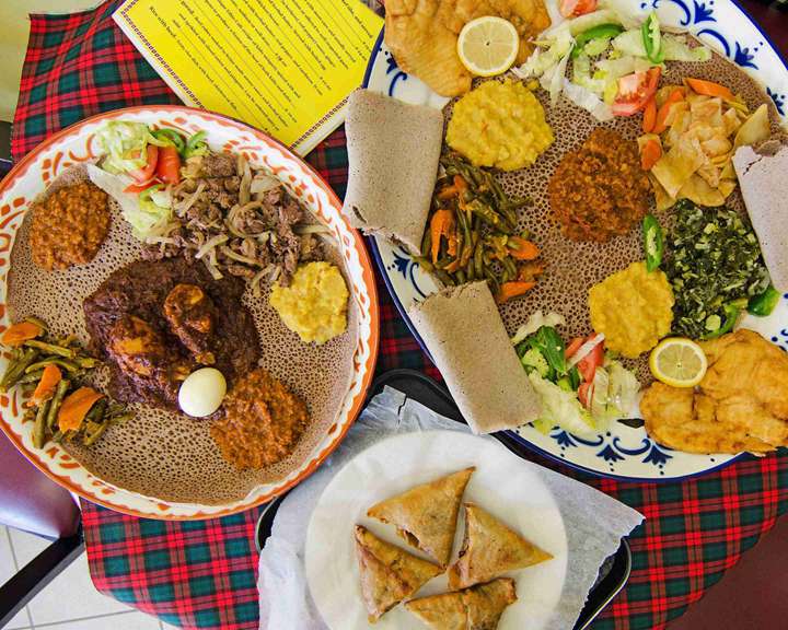 daily injera dishes in Ethiopia