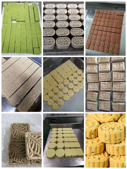 delicious green bean cakes