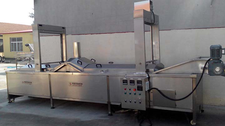 electric continuous fryer