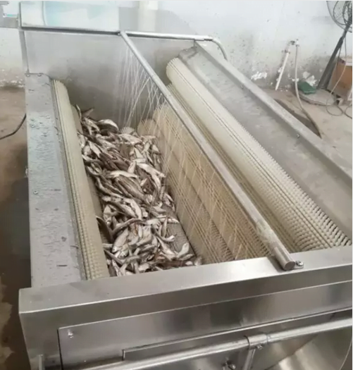 fish scaling by machine