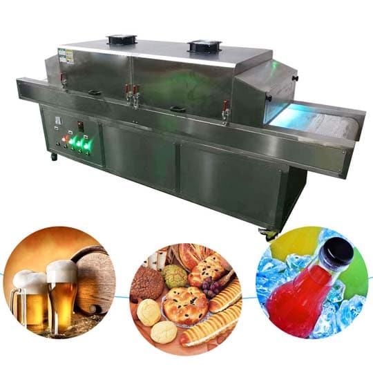 commercial uv food sterilizer applications