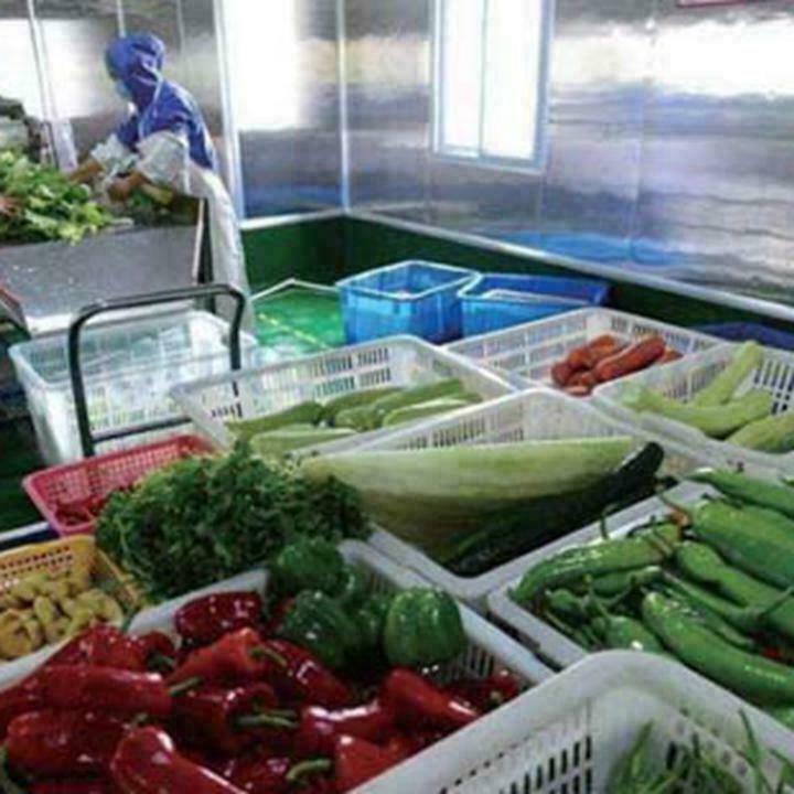 Good washing effect of fruit and vegetables