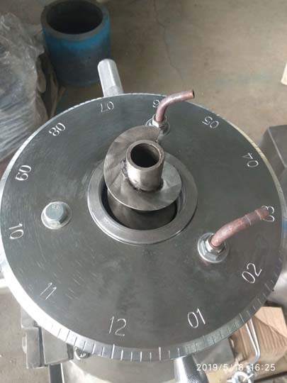 inner structure of the peanut butter machine