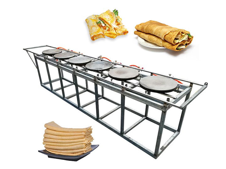 large scale crepe maker