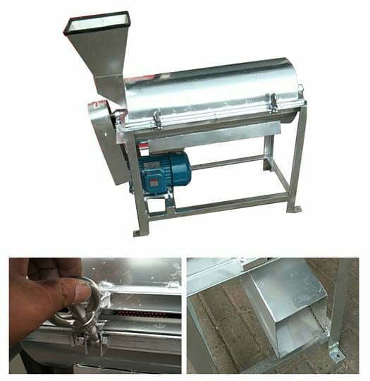 machine details of the fruit pulper