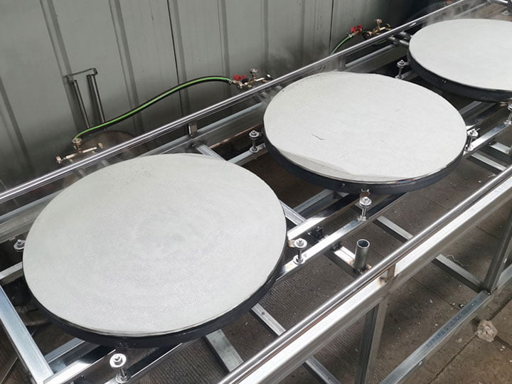 making process of the crepe