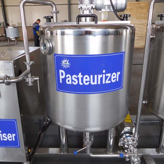milk sterilizing tank