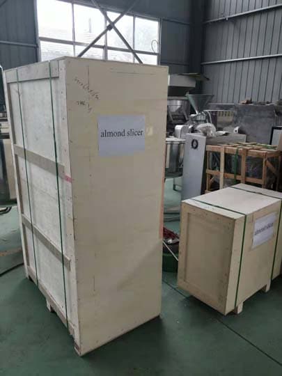 nut slicer machine for shipping