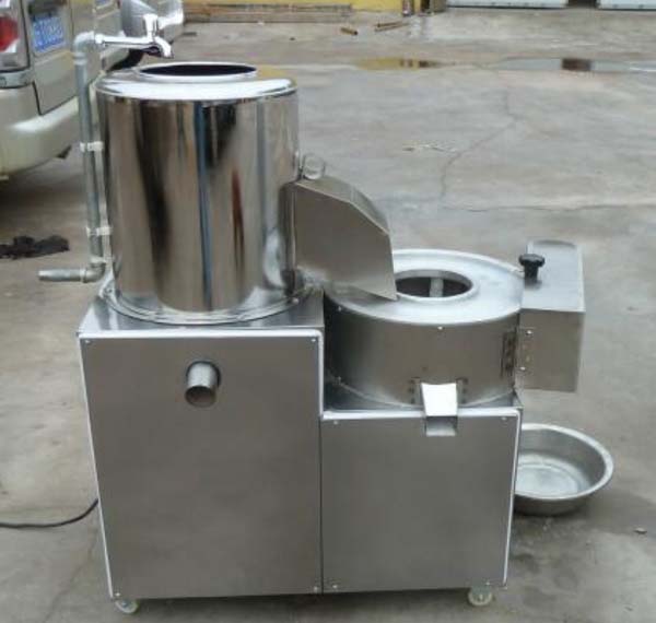 potato peeler and slicer machine
