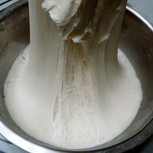 real effect for making dough