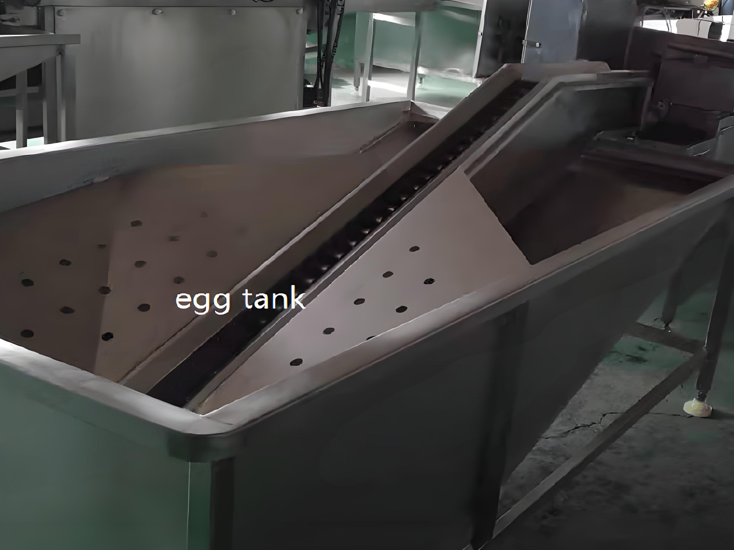 single row egg cleaning machine