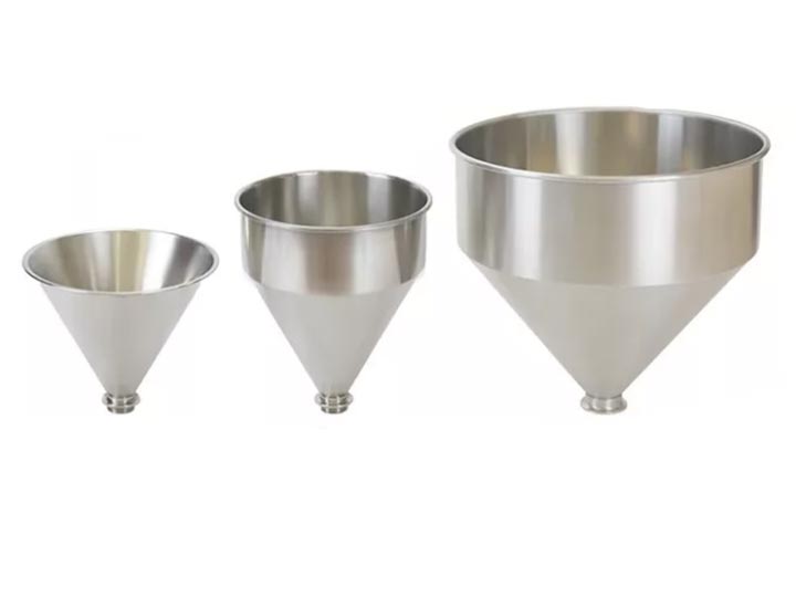 various inlets of the chili sauce machine