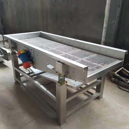 vegetable draining machine