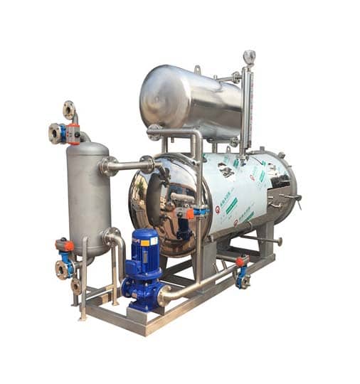 water-spray food sterilizing machine