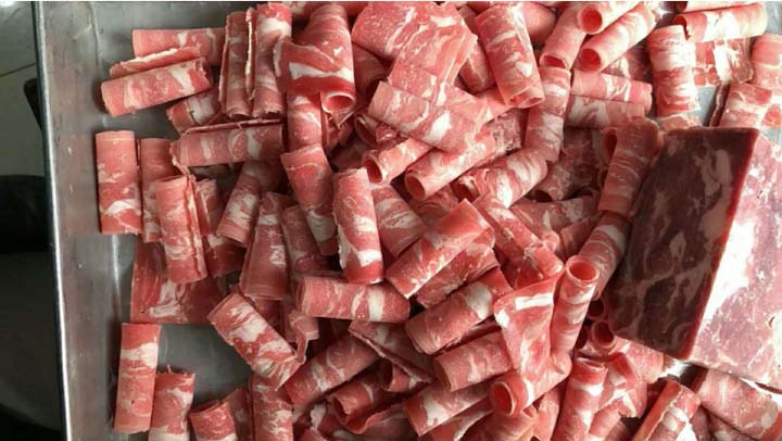 working effects of meat slicing